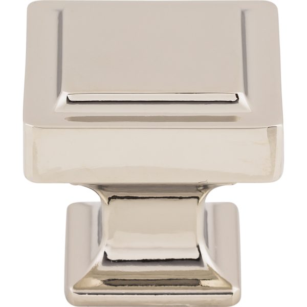 Ascendra Knob 1 1/4 Inch Polished Nickel