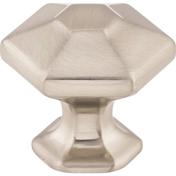 Spectrum Knob 1 1/8 Inch Brushed Satin Nickel