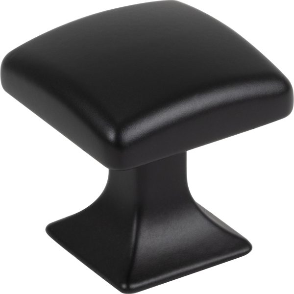 Contour Knob 1 1/8 Inch Flat Black
