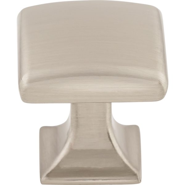 Contour Knob 1 1/8 Inch Brushed Satin Nickel