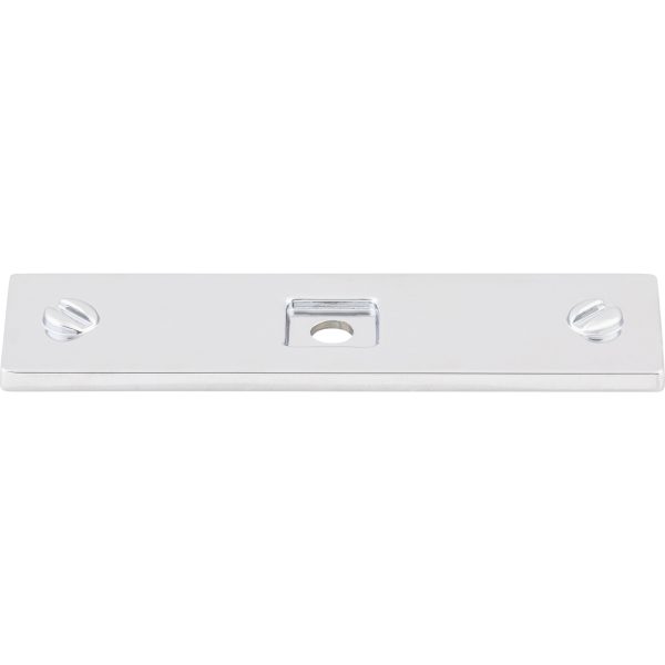 Channing Backplate 3 Inch Polished Chrome