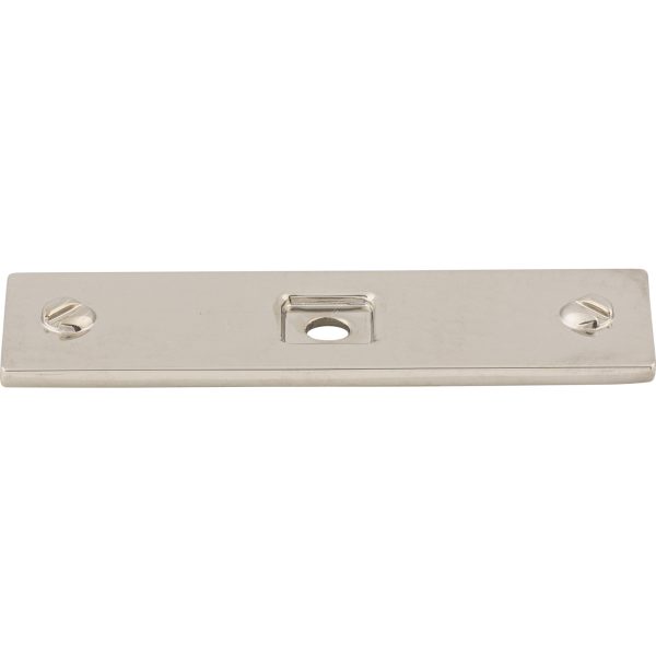 Channing Backplate 3 Inch Polished Nickel