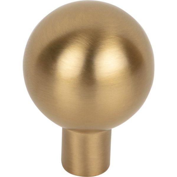 Brookline Knob 1 Inch Honey Bronze