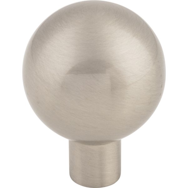 Brookline Knob 1 1/8 Inch Brushed Satin Nickel