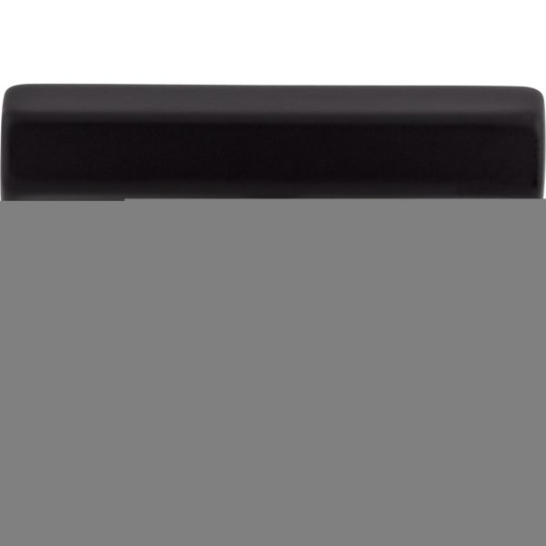 Lydia T Shape Knob 1 3/4 Inch Flat Black