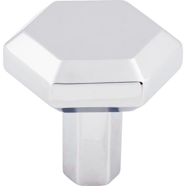 Lydia Knob 1 1/8 Inch Polished Chrome