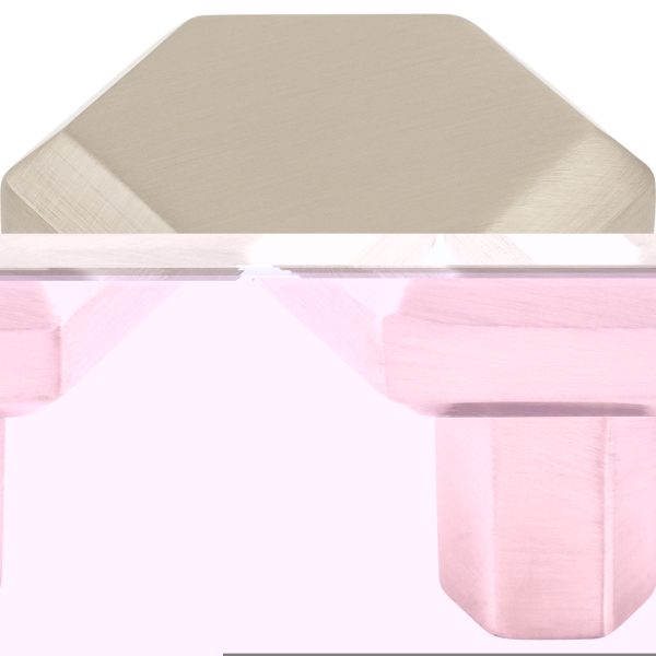 Lydia Knob 1 1/4 Inch Brushed Satin Nickel