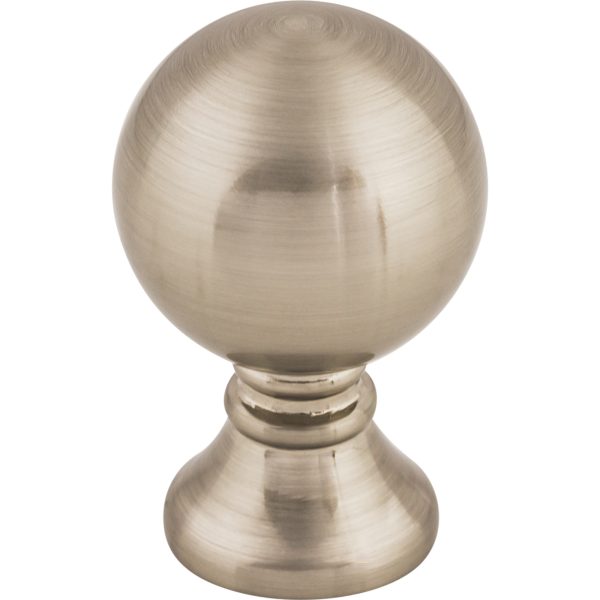 Kara Knob 1 Inch Brushed Satin Nickel