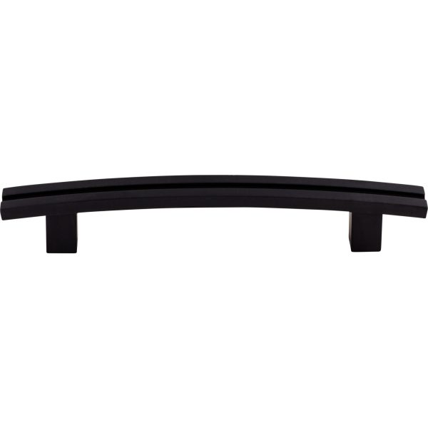 Inset Rail Pull 5 Inch (c-c) Flat Black
