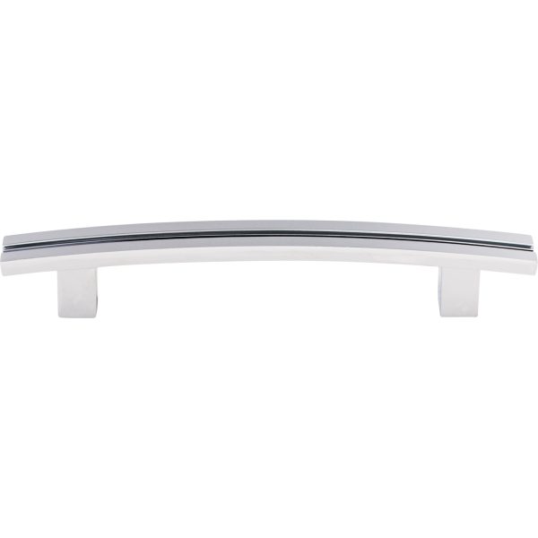 Inset Rail Pull 5 Inch (c-c) Polished Chrome