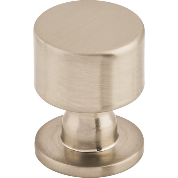 Lily Knob 1 Inch Brushed Satin Nickel