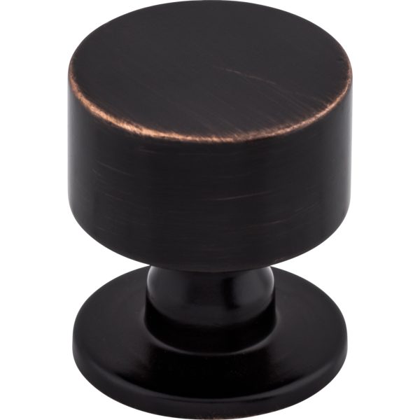 Lily Knob 1 1/8 inch Tuscan Bronze