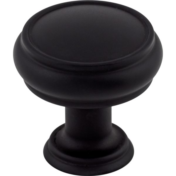 Eden Knob 1 3/16 Inch Flat Black
