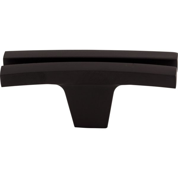 Flared Knob 2 5/8 Inch Flat Black