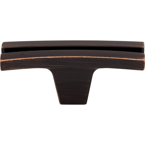 Flared Knob 2 5/8 Inch Tuscan Bronze