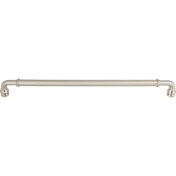 Brixton Appliance Pull 18 Inch (c-c) Brushed Satin Nickel