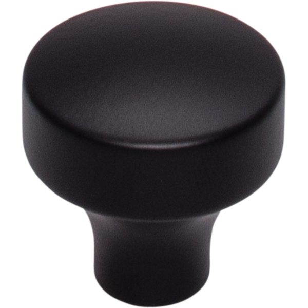 Kinney Knob 1 1/8 Inch Flat Black