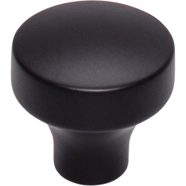 Kinney Knob 1 1/4 Inch Flat Black