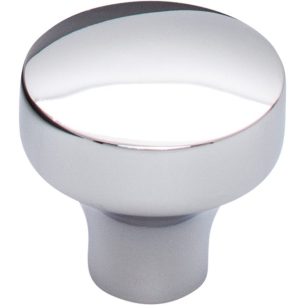 Kinney Knob 1 1/4 Inch Polished Chrome