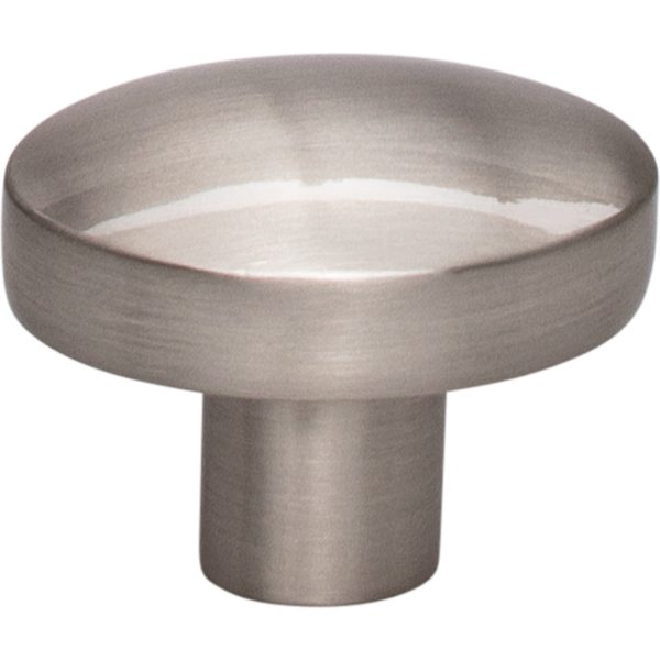 Hillmont Knob 1 3/8 Inch Brushed Satin Nickel