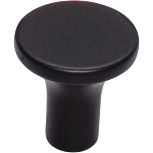 Marion Knob 1 Inch Flat Black