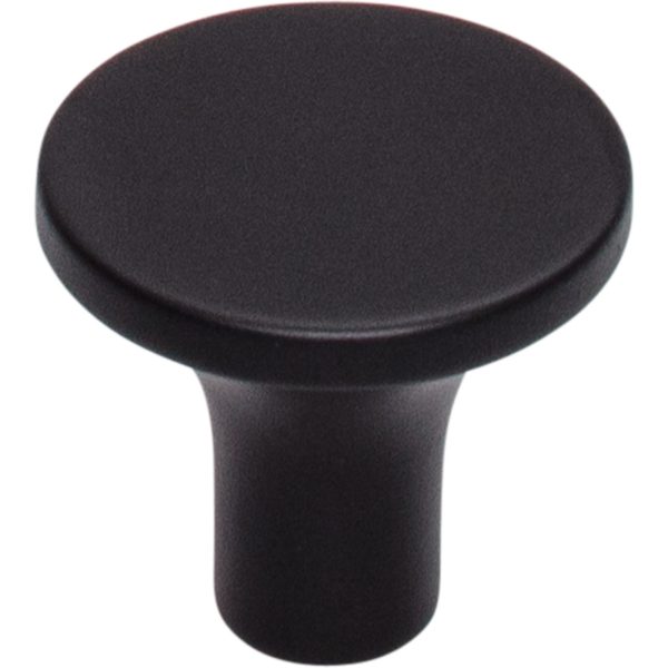 Marion Knob 1 1/8 Inch Flat Black