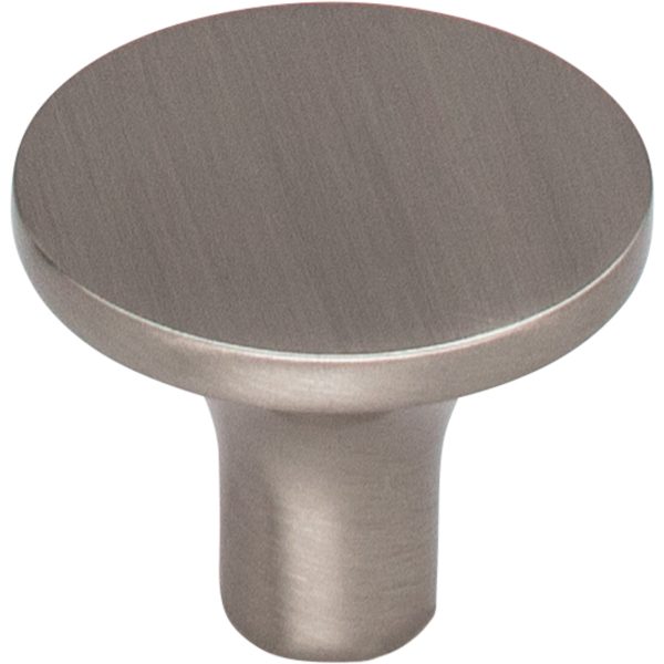 Marion Knob 1 1/4 Inch Brushed Satin Nickel