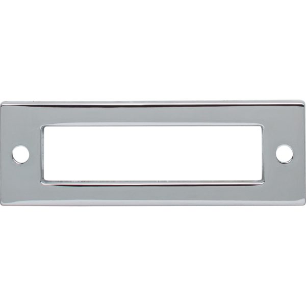 Hollin Backplate 3 Inch Polished Chrome