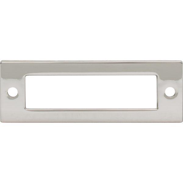 Hollin Backplate 3 Inch Polished Nickel