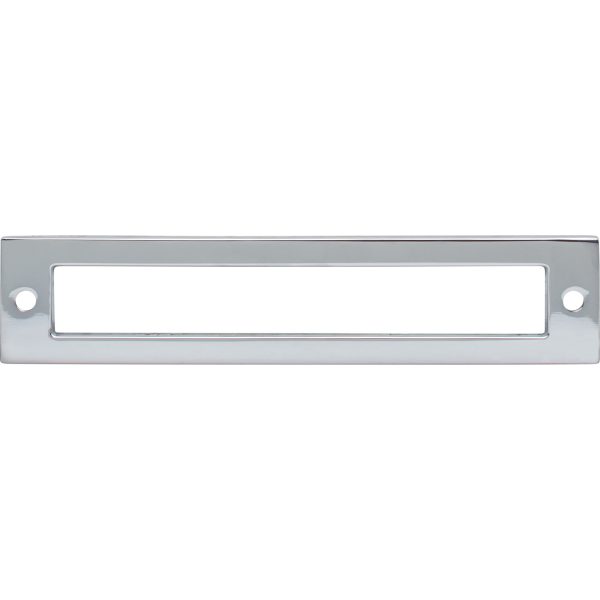 Hollin Backplate 5 1/16 Inch Polished Chrome