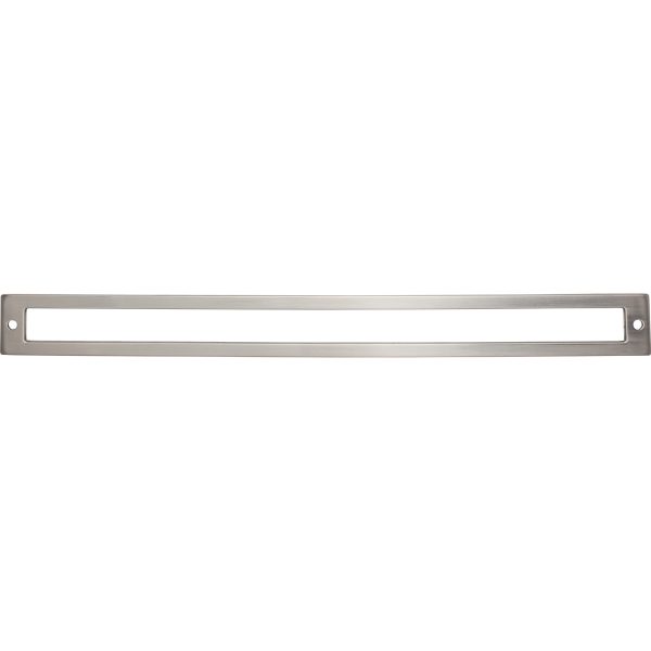 Hollin Backplate 12 Inch Brushed Satin Nickel