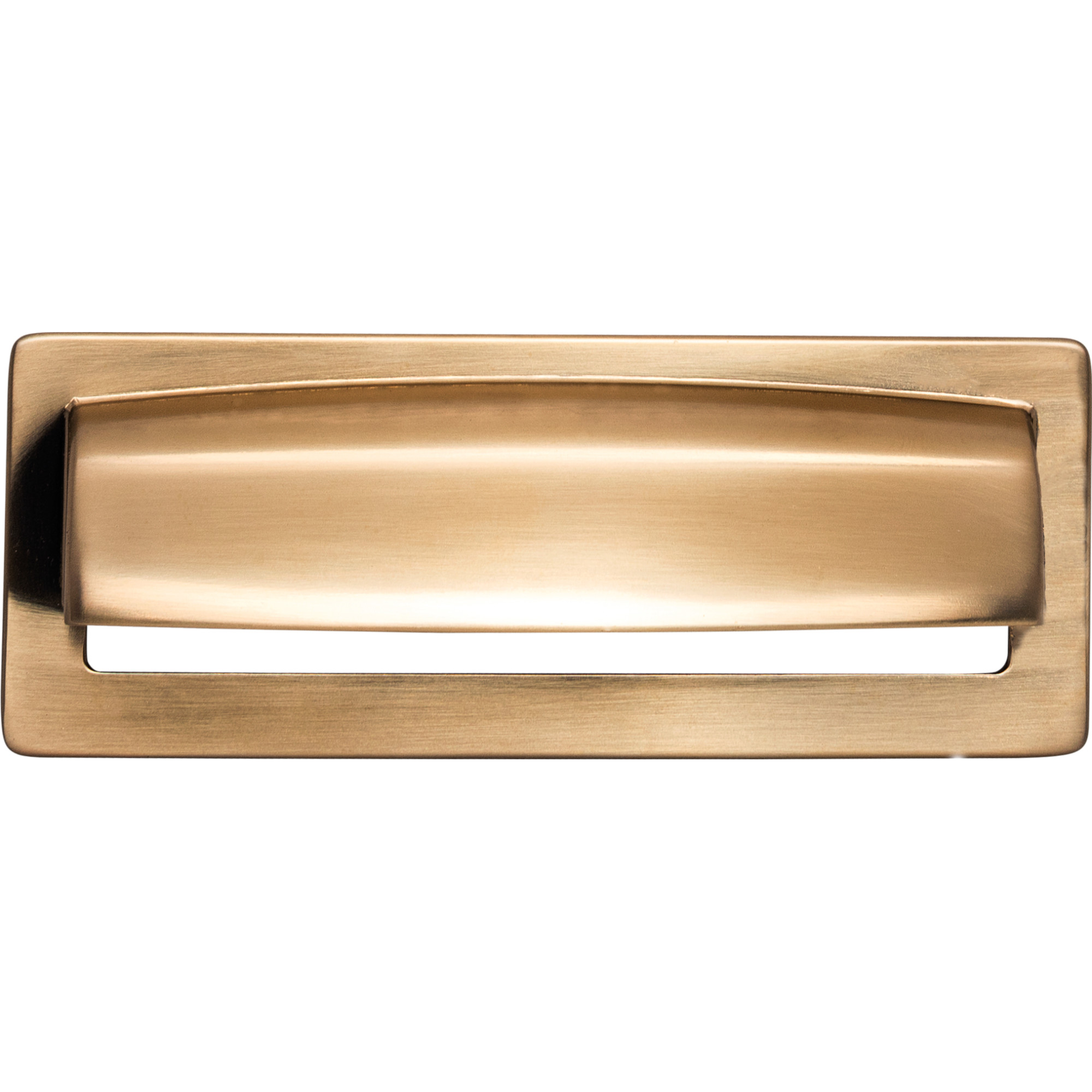 Hollin Cup Pull 3 3/4 Inch (c-c) Honey Bronze