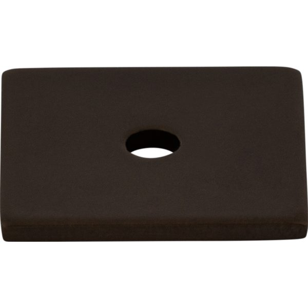 Square Backplate 1 Inch Oil Rubbed Bronze