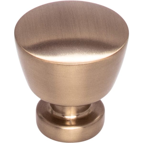 Allendale Knob 1 1/8 Inch Honey Bronze