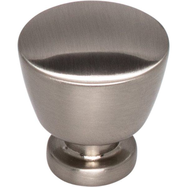Allendale Knob 1 1/4 Inch Brushed Satin Nickel