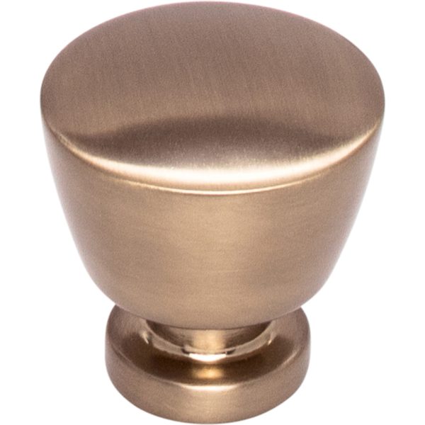 Allendale Knob 1 1/4 Inch Honey Bronze