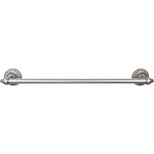 Tuscany Bath Towel Bar 30 Inch Single Antique Pewter