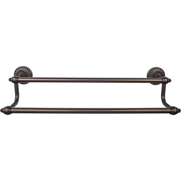 Tuscany Bath Towel Bar 30 Inch Double Oil Rubbed Bronze