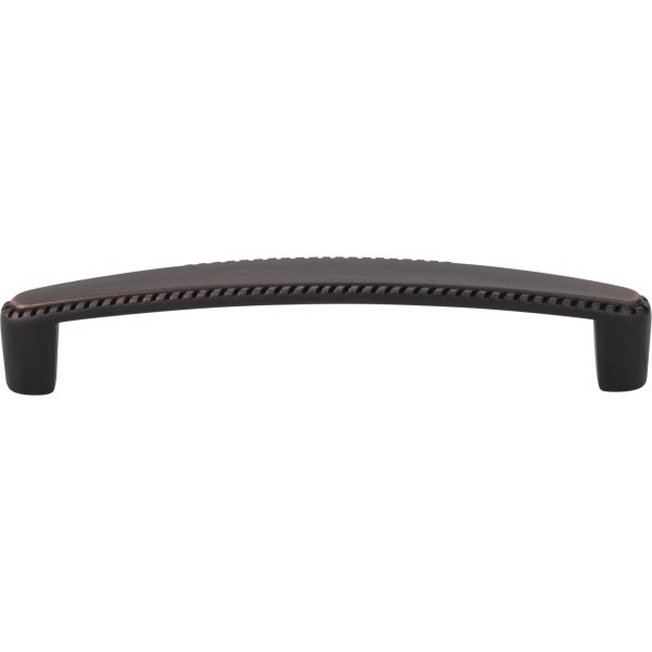128 mm Center-to-Center Brushed Oil Rubbed Bronze Rope Detailed Lindos Cabinet Pull - Image 3