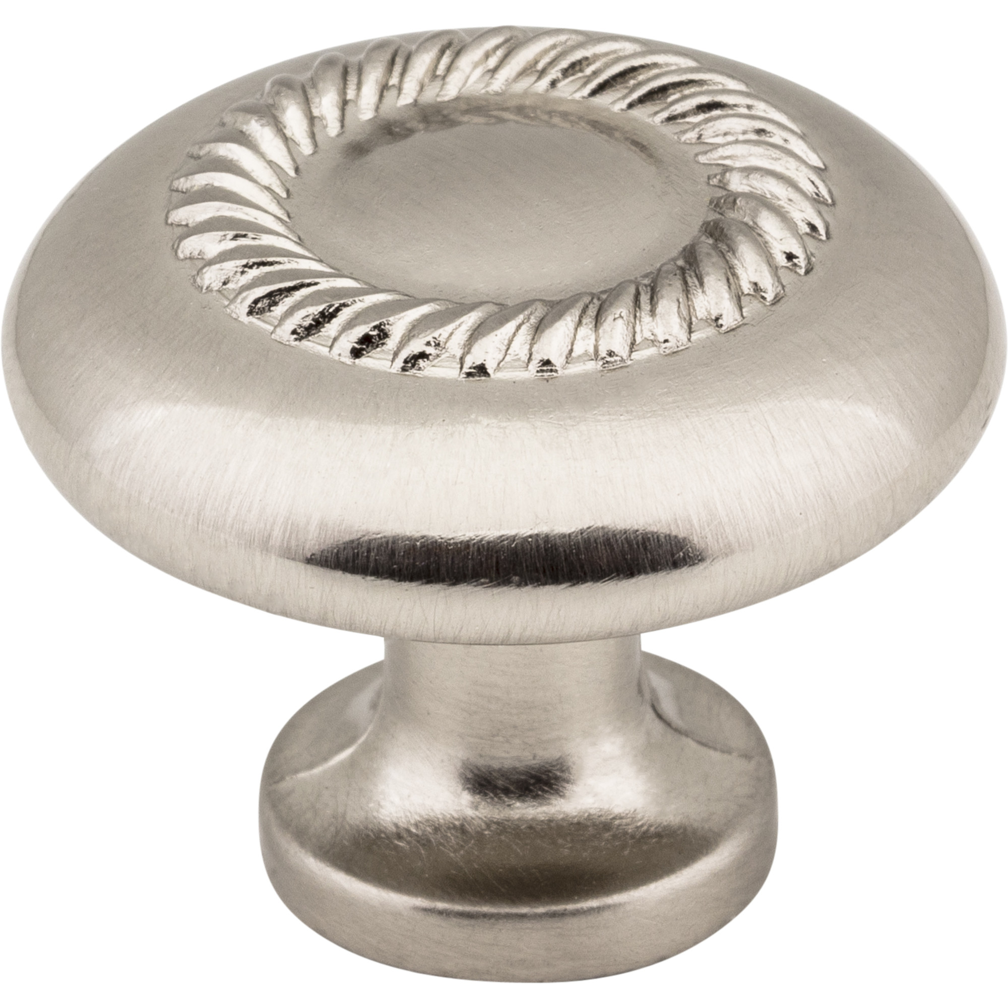 Cypress Cabinet Knob in Satin Nickel