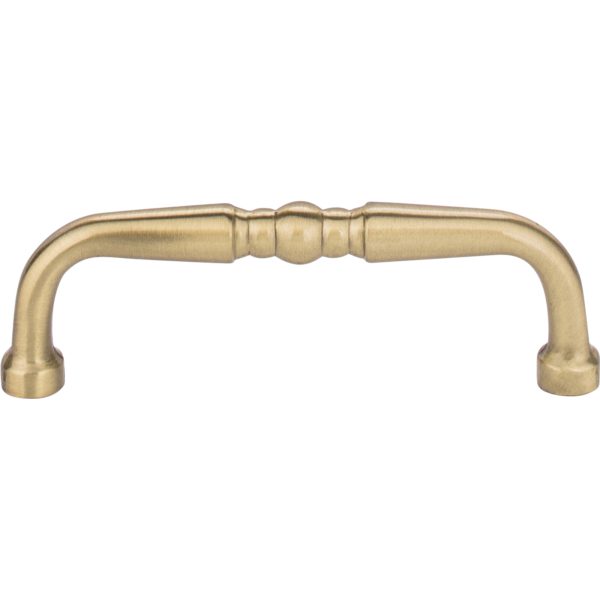 3" Center-to-Center Satin Brass Madison Cabinet Pull - Image 3