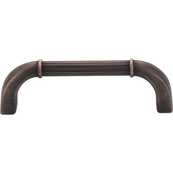 96 mm Center-to-Center Brushed Oil Rubbed Bronze Cordova Cabinet Pull - Image 3