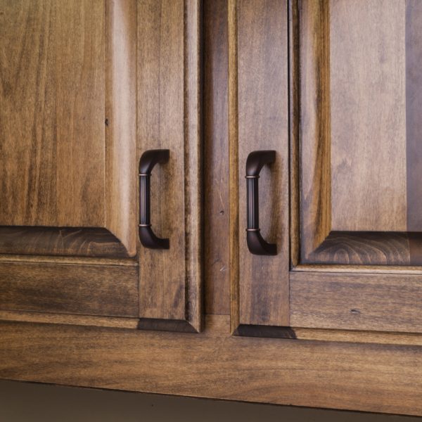 12" Center-to-Center Brushed Oil Rubbed Bronze Cordova Appliance Handle - Image 4
