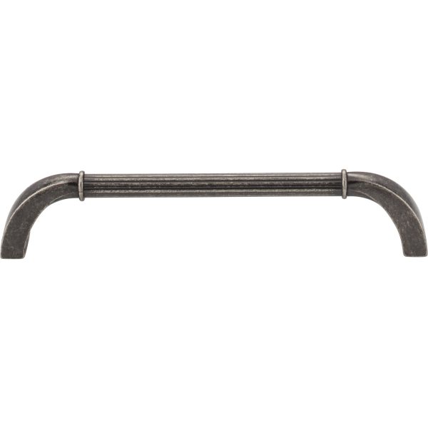 160 mm Center-to-Center Distressed Pewter Cordova Cabinet Pull - Image 3