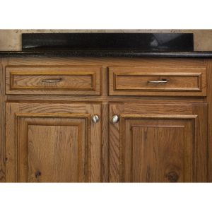 Durham Cabinet Pull in Satin Nickel