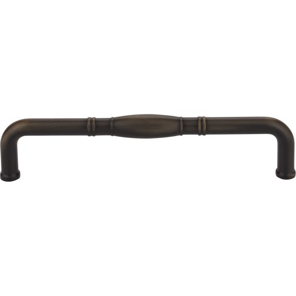 160 mm Center-to-Center Antique Brushed Satin Brass Durham Cabinet Pull - Image 3