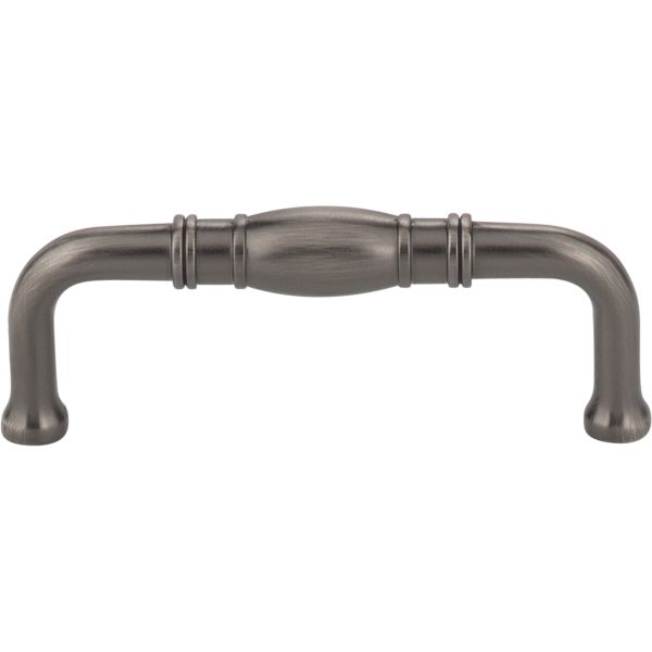 3" Center-to-Center Brushed Pewter Durham Cabinet Pull - Image 3