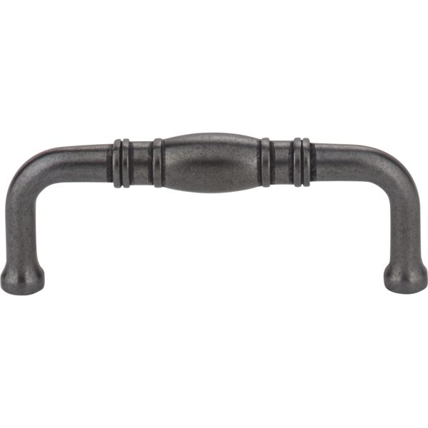 3" Center-to-Center Gun Metal Durham Cabinet Pull - Image 3