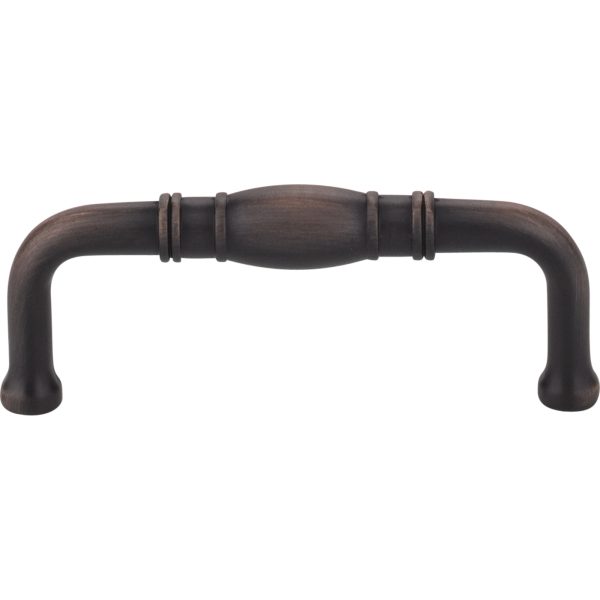 3" Center-to-Center Brushed Oil Rubbed Bronze Durham Cabinet Pull - Image 3
