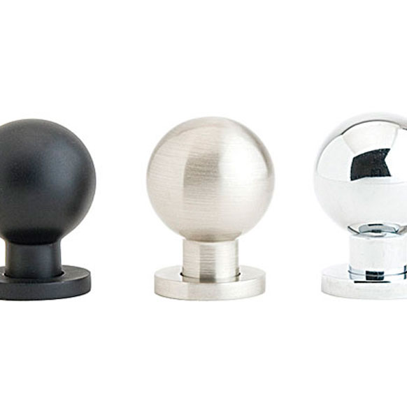 Contemporary Globe Knob, Cabinet